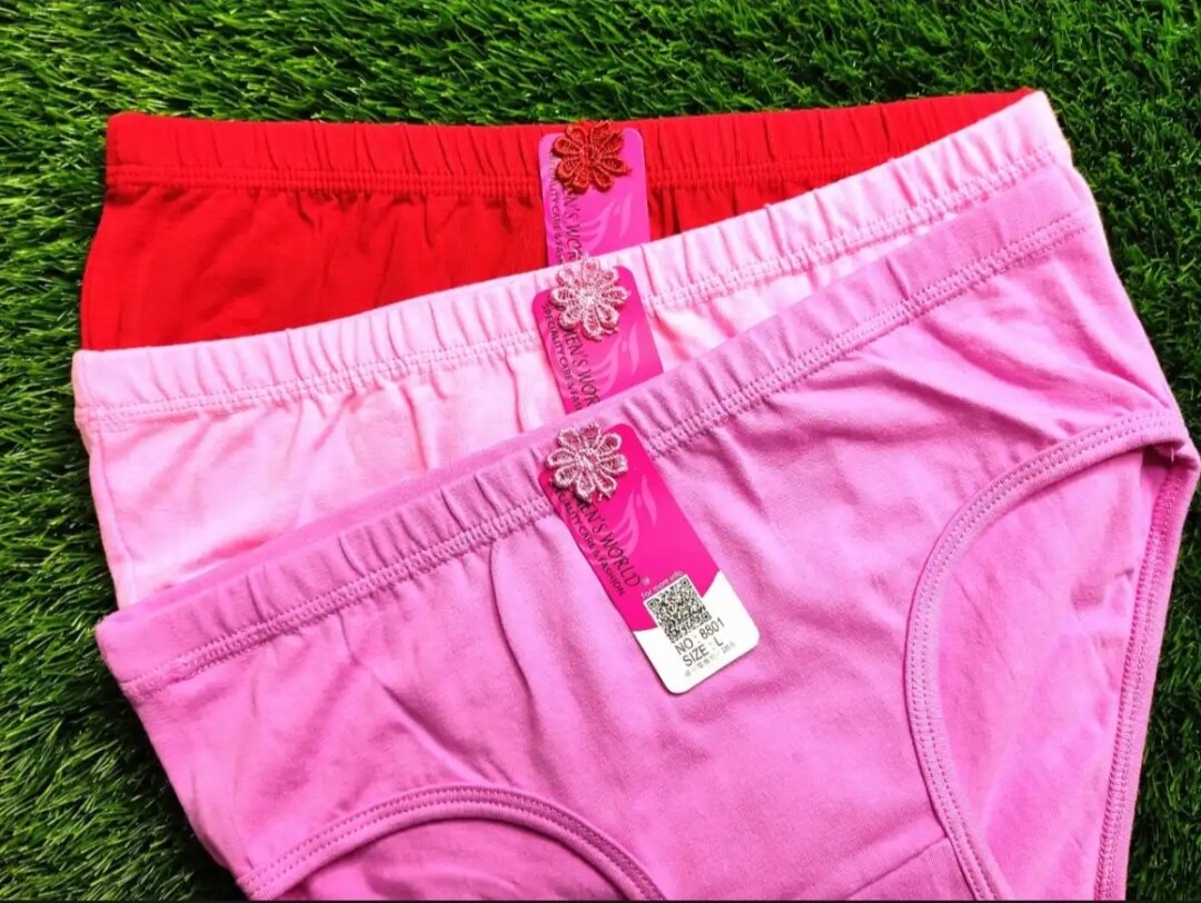 Ladies Panty 3 Pcs Set