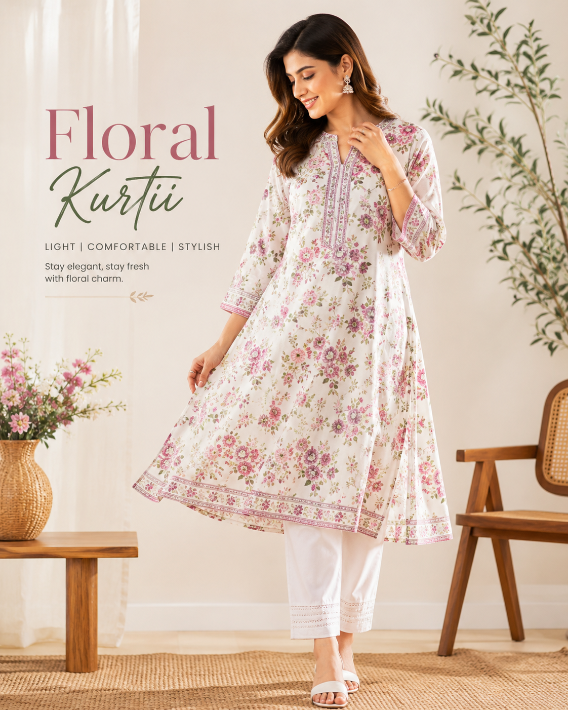 Kurti Block Print